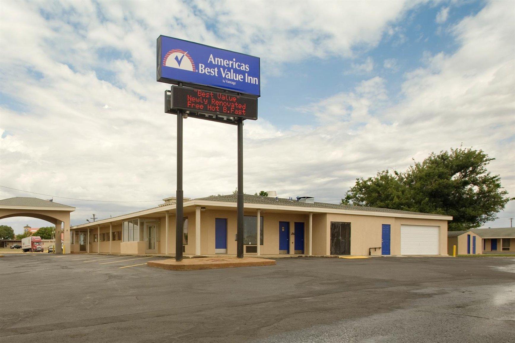 Americas Best Value Inn Lubbock East Ngoại thất bức ảnh